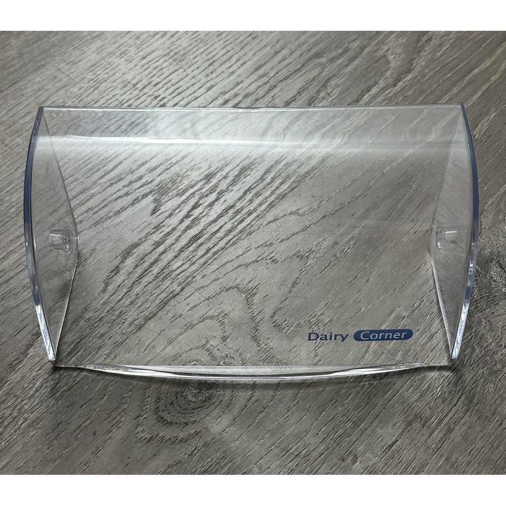LG Refrigerator Diary Corner Door Bin Cover Clear Replacement Genuine OEM